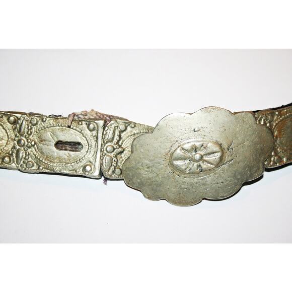 c1800s Antique Ottoman Brass Belt main image 4